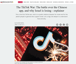 The TikTok War: The battle over the Chinese app, and why Israel is losing - explainer
